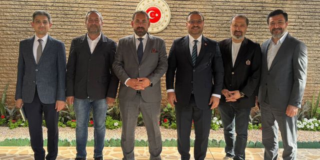 ZONSİAD'dan Fas Büyükelçisi Mustafa İlker Kılıç'a ziyaret