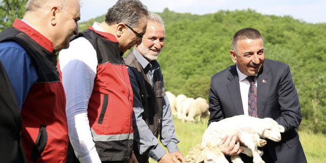 Osman Hacıbektaşoğlu ve Ahmet Gümen üretim tesislerini inceledi