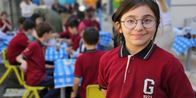 5. sınıf öğrencisi Duru Özdemir yeteneğini konuşturuyor