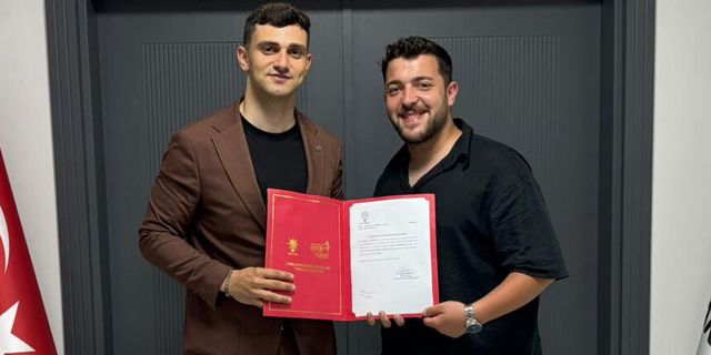 Gökçebey Gençlik Kolları'nda görev değişimi: Emirhan Özkan atandı