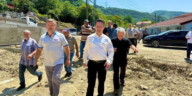 Sezer Köroğlu'ndan Olukyanı Köyü'ne ziyaret