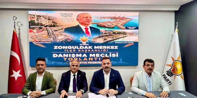 AK Parti Zonguldak Merkez İlçe Başkanlığından Danışma Meclisi toplantısı