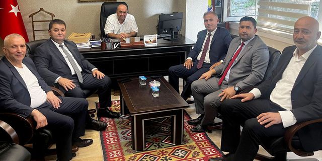 GMİS Yönetiminden Değirmenci ve Bük'e 'hayırlı olsun' ziyareti