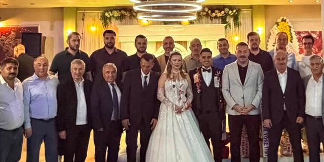 Mustafa Aydın’ın oğlu Enes Berkay, Sudenaz ile dünyaevine girdi