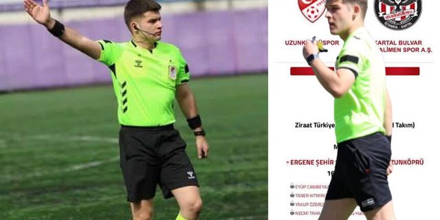 Necmi Taha Çakar'a Türkiye Kupası’nda önemli görev