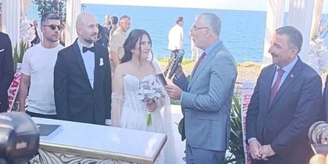 Bakan Işıkhan, Karayılmaz'ın düğününe katıldı