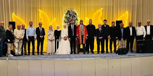 Sönmez ve Angı ailelerinin mutlu günü