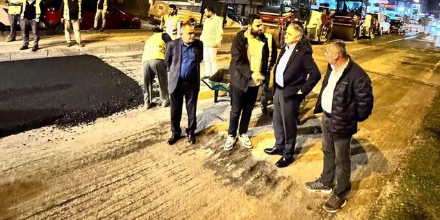 Saffet Bozkurt, Kepez yolu ve akıllı kavşak çalışmalarını inceledi