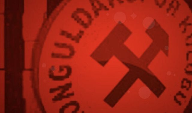 “Sizin arkanızda çekiç ve tokmak var. Madencinin kanı var"