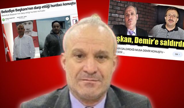 İş adamına saldıran, hurdacı döven AKP'li Başkan, seçim atmosferine girdi!