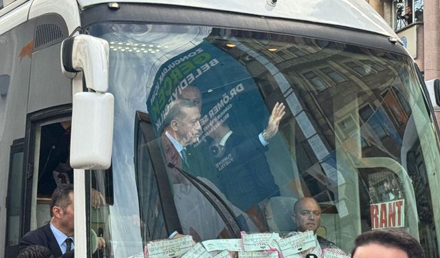 Erdoğan, Zonguldak'tan ayrıldı