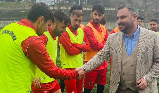 Zonguldak Kömürspor'a saha sponsoru oldular...