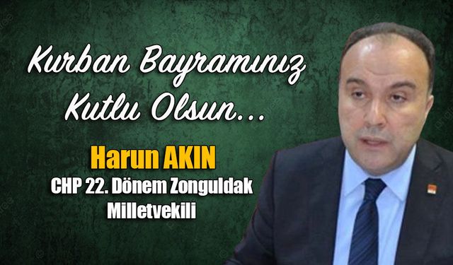 Harun Akın'dan Bayram mesajı