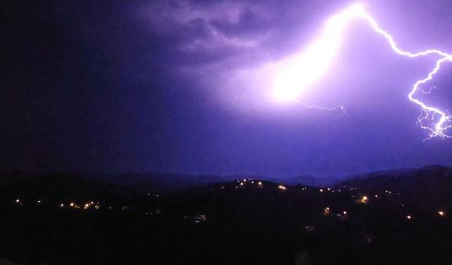 Zonguldak’a şiddetli sağanak ve kuvvetli rüzgar uyarısı