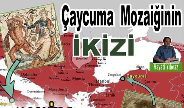 Çaycuma Moziğinin ikizi Napoli'de sergileniyor