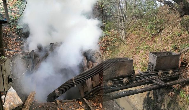 Zonguldak'ta 2 Kaçak Maden Ocağı bombalandı
