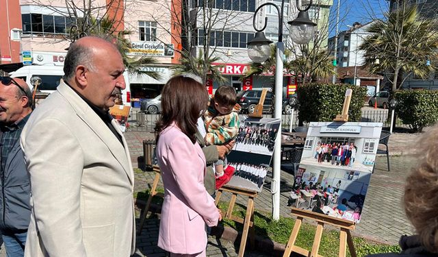 Gökçebey'de 'emekçi kadın' fotoğraf sergisi açıldı
