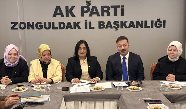 AK Parti Bölge Sorumluları Zonguldak'ta