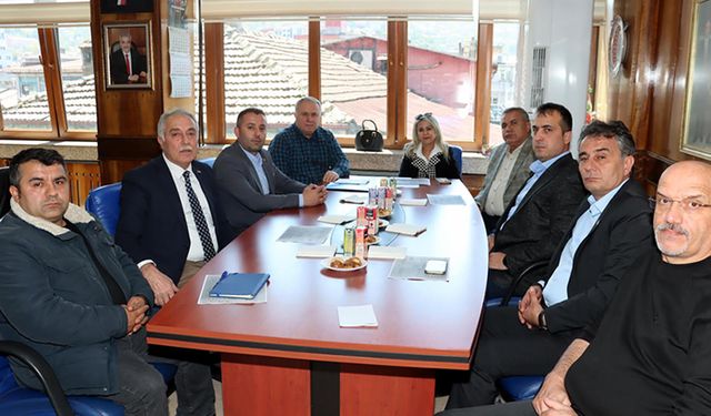 Sendika Başkanları 1 Mayıs için toplandı