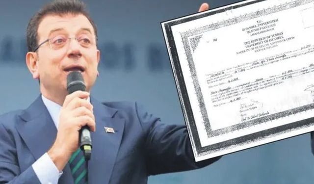 İmamoğlu'nun diplomasını iptal edenlere suç duyurusu