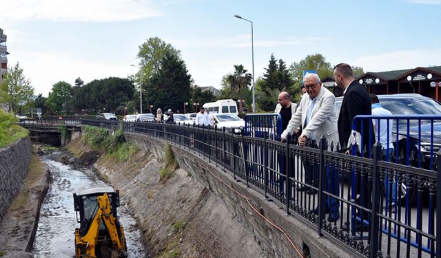 Kdz. Ereğli’de dere yatakları temizleniyor