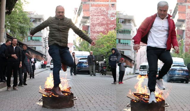 'Hıdırellez ateşi' Devrek’te yakıldı