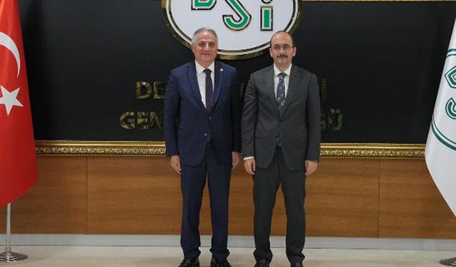 Milletvekili Bozkurt, DSİ Genel Müdürünü ziyaret etti
