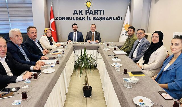Genel Merkez Yöneticisinden AK Parti teşkilatına ziyaret