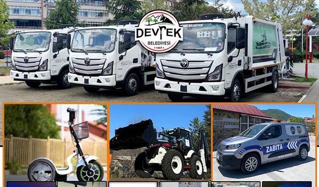 Devrek Belediyesi araç filosunu yeniliyor