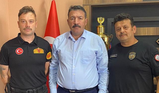 Ulupınar'dan Ödemiş yangınına destek veren personellere teşekkür