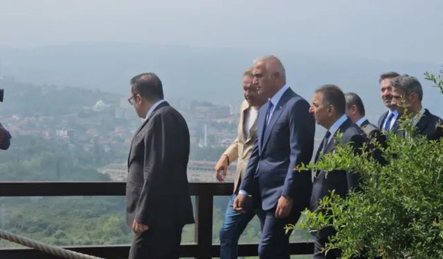 Kültür Bakanı Ersoy, Filyos antik kenti inceledi