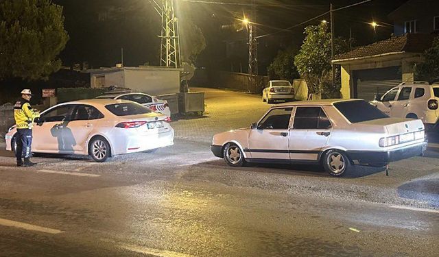 Zonguldak'ta bir hafta 19 araç denetlendi