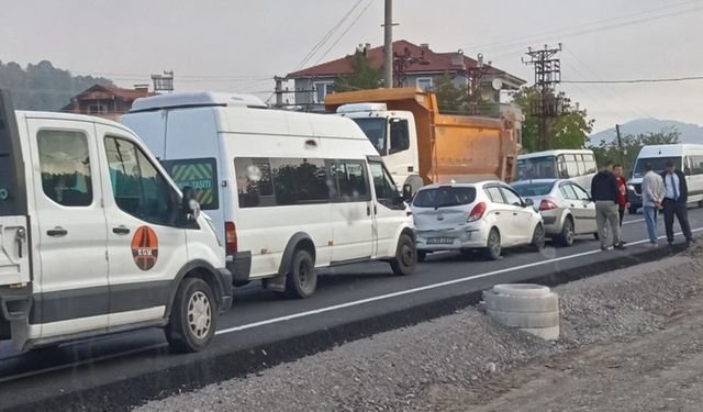 Çaydeğirmeni'nde zincirleme kaza