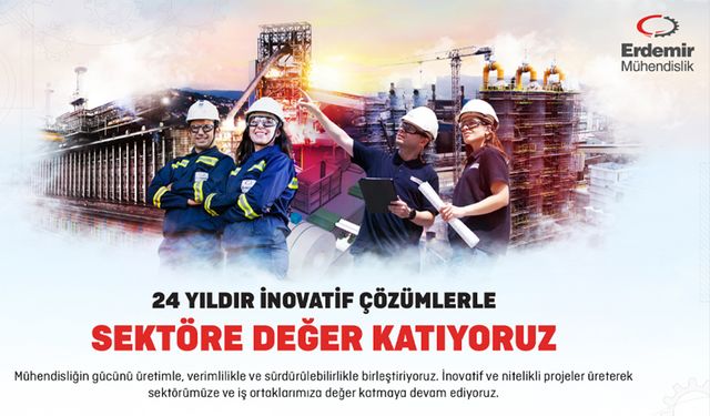 Erdemir Mühendislik 24. yılını kutluyor