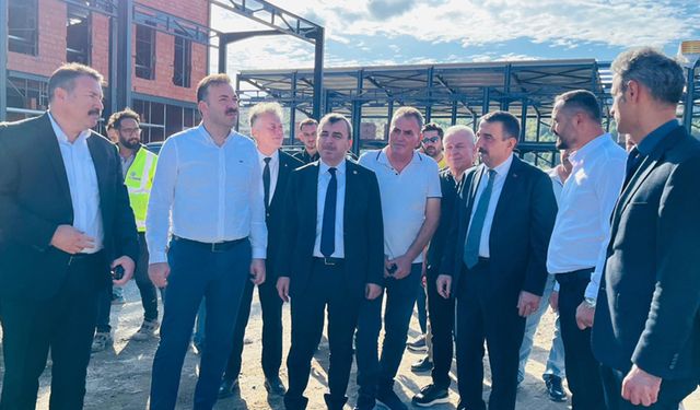 Protokolden Oto Galericiler Sitesi’ne ziyaret