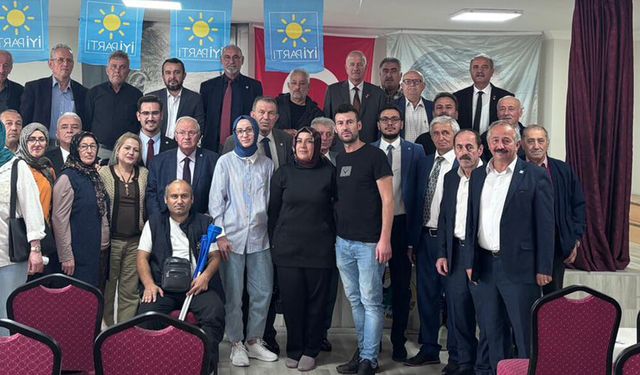 İYİ Parti Alaplı ilçe Başkanı Recep Gündoğdu oldu