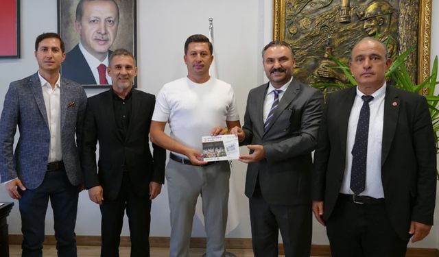 Nejdet Tıskaoğlu, Başkan Altun'u Fuara davet etti