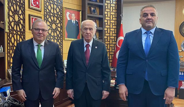 ZONDEF'ten MHP Lideri Devlet Bahçeli'ye ziyaret