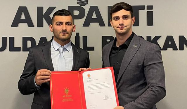 Çaycuma'da gençlik Burak Erol'a emanet