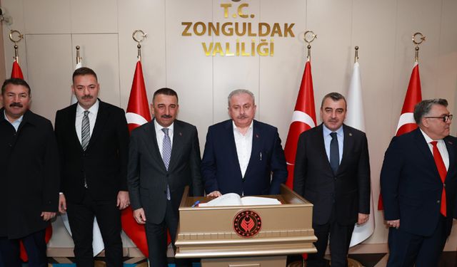 Mustafa Şentop, Zonguldak'ta