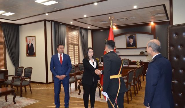 Kilimli’de Cumhuriyet’in 102. yılı için tebrikat töreni