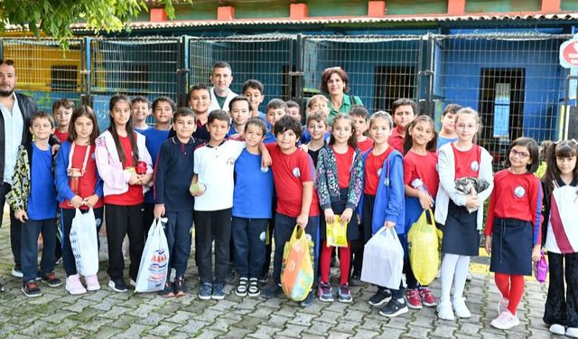 Ereğli Belediyesi Barınağı kapılarını minik kalplere açtı