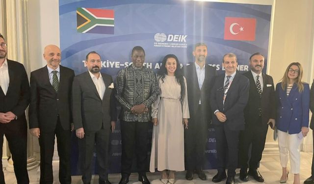 Nejdet Tıskaoğlu, Türkiye–Güney Afrika İş Yemeği’ne katıldı