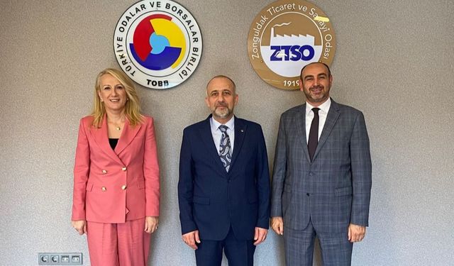 Ziraat Bankası Bölge Başkanı'ndan  ZTSO'ya ziyaret