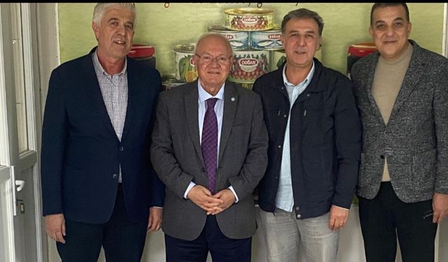 Erkmen'den Doğan Çiftliği'ne ziyaret