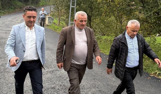 AK Parti heyeti Eceler Köyünde incelemelerde bulundu