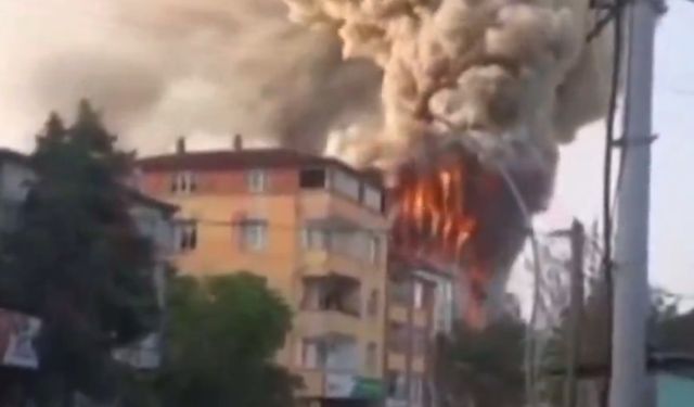 Kozmetik fabrikasında yangın: 6 ölü, 1 yaralı