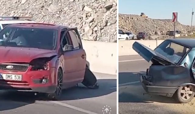 Kilimli Sahil Yolunda Feci Kaza: Virajda sollamak isterken çarptı