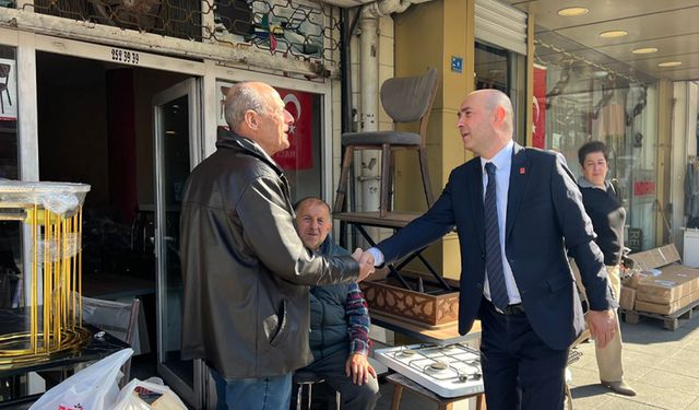 CHP'li Başkan, Gazipaşa esnafını dinledi