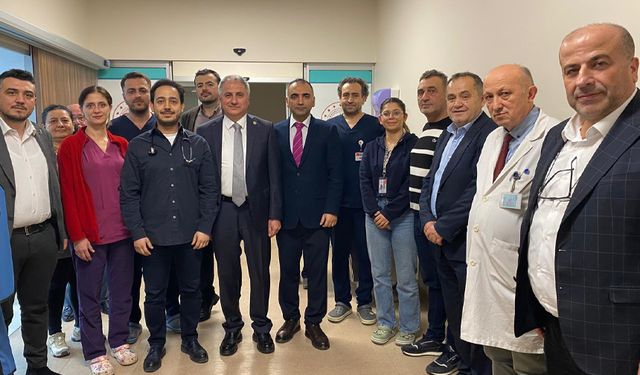 Bozkurt, bir süre önce açılan Anjiyo Servisi'ni inceledi